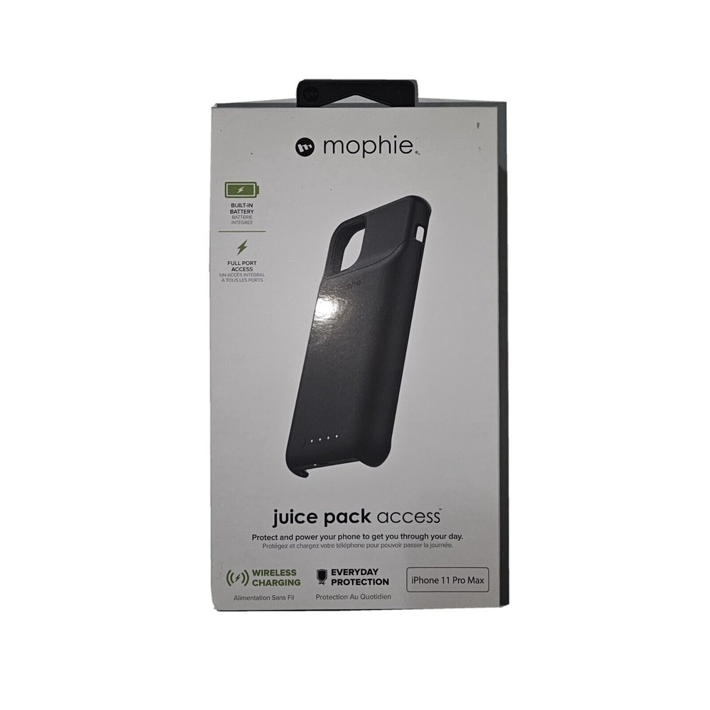 mophie Juice Pack Access Charging Battery Case for iPhone 11 Pro Max - Black